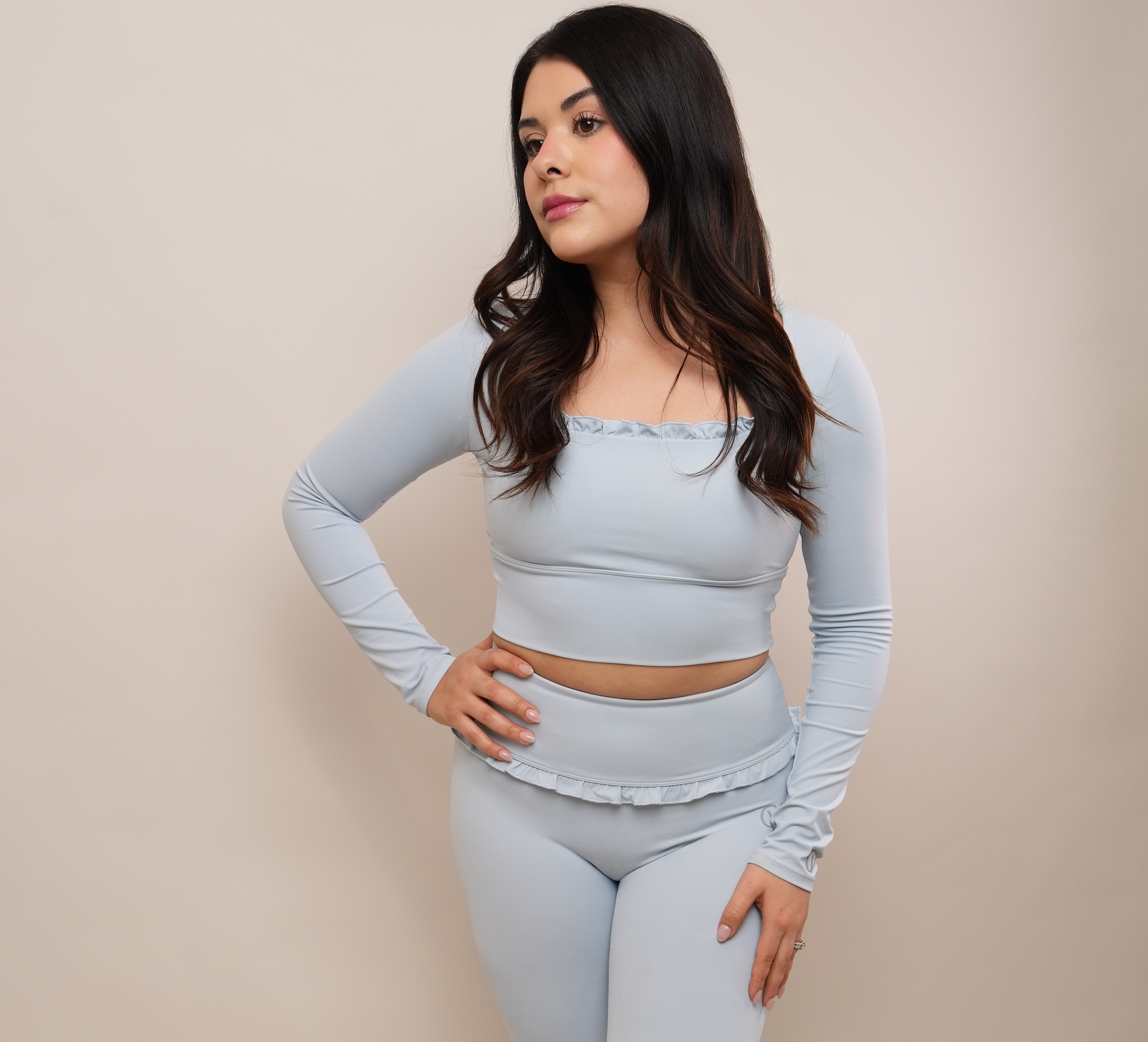 Soft Era- Cloud Blue Top